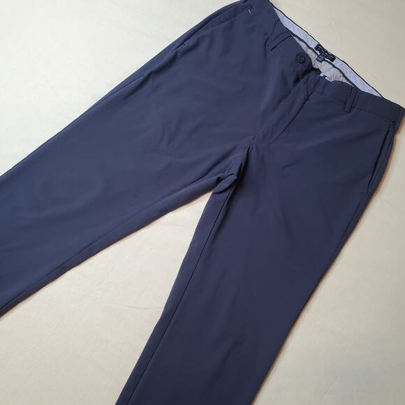 Peter Millar Men's Size 33X32 Surge Performance Trouser Navy MA22EB540FB - Picture 1 of 9